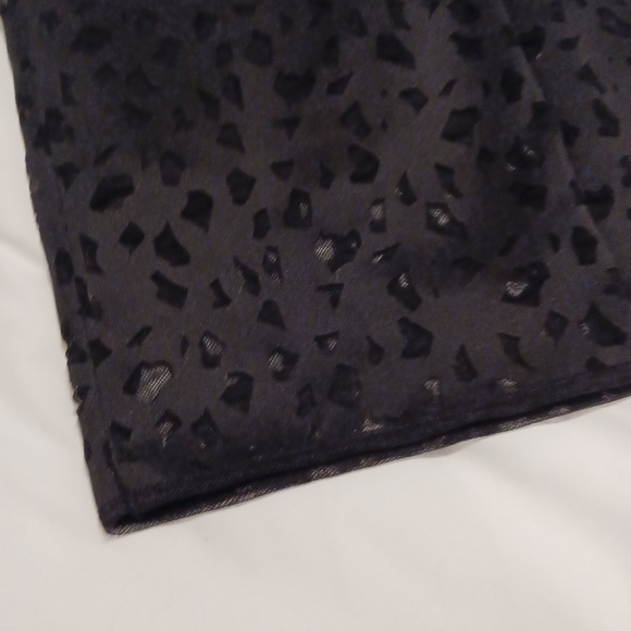 NWT Women's H&M size Small S midi dress black over lining - Picture 4 of 6